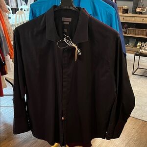 Calvin Klein Charcoal Slim Fit Shirt